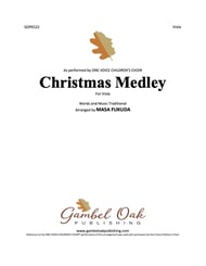 Christmas Medley Instrumental Parts choral sheet music cover Thumbnail